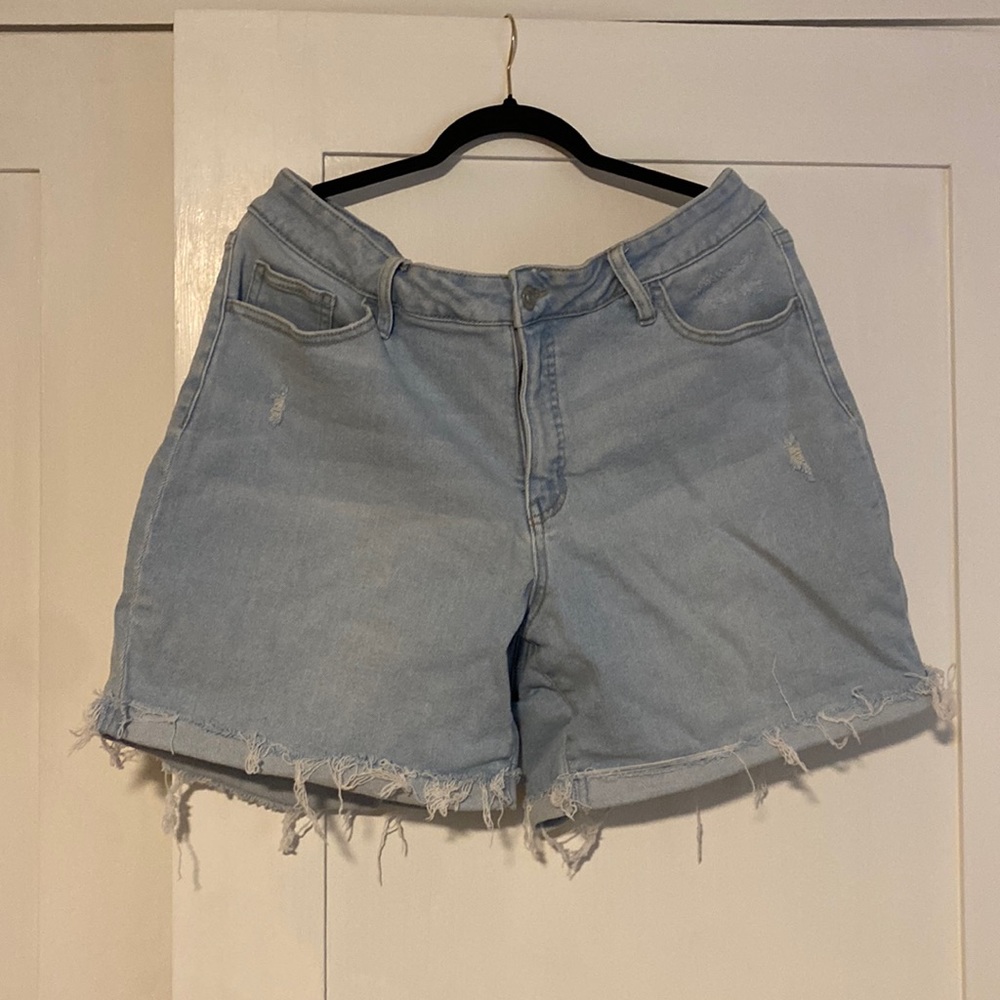Ava Viv Stretch Denim Shorts